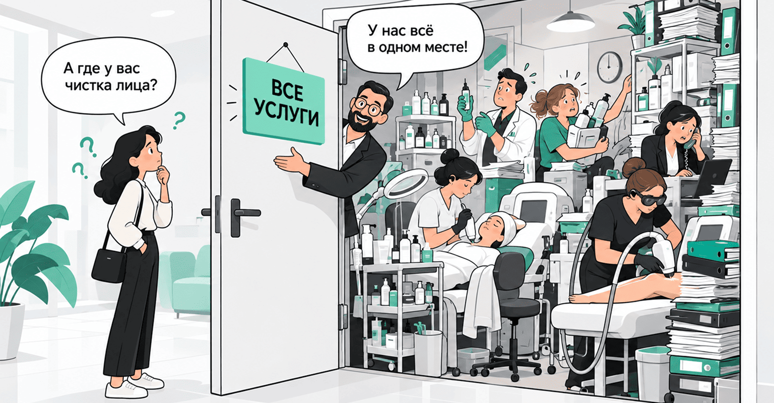 SEO-структура сайта косметологии